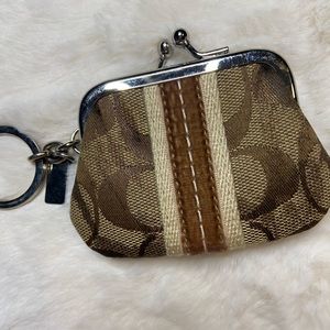 COACH KEYCHAIN COIN PURSE
